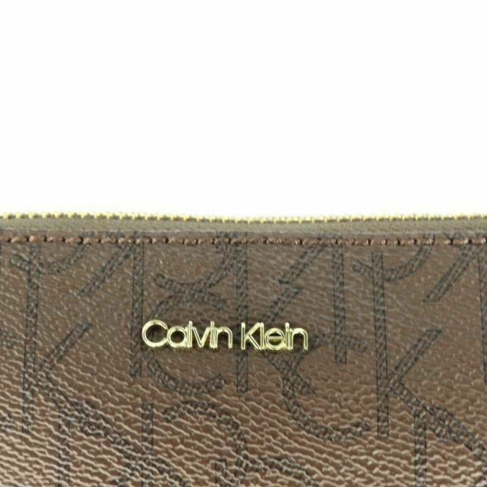 Calvin Klein Womens Hayden Crossbody Bag Brown Sig - Picture 4 of 8
